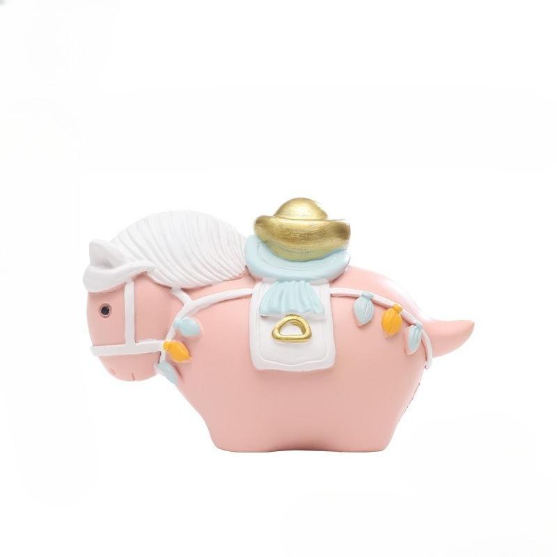 1Pc Successful Luoyang Tang Sancai Merchandise Small Fat Horse Ornament Office Desktop Merchandise Figure Travel Souvenirs