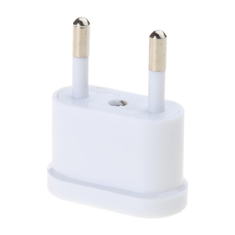 250V Power Plug Adapter US To EU Euro Europe Plug Power Plug Converter Socket белый