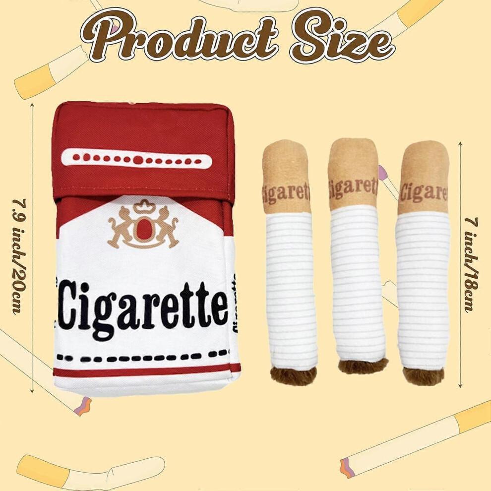 Interactive Giggles Dog Toys Funny Cigarettes Dog Toy Squeaky Cigar Pet Toys