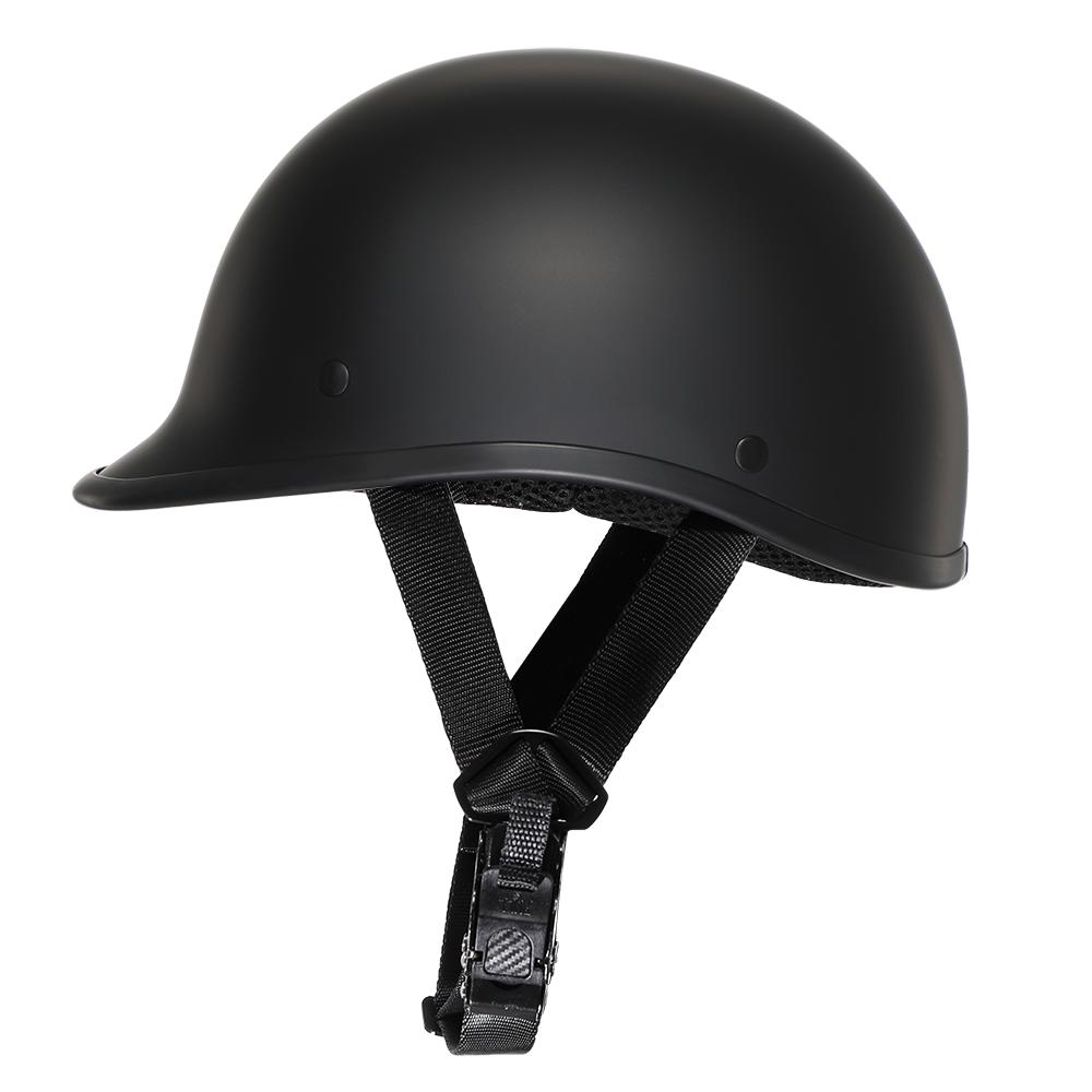 Half Helmet Motorcycle Helmets for Men and Women German Style DOT Approved Casco Moto