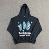 Broken Planet Streetwear Hoodie Set With 3D Puff Print Loose Fit Cotton Sweatshirt Men