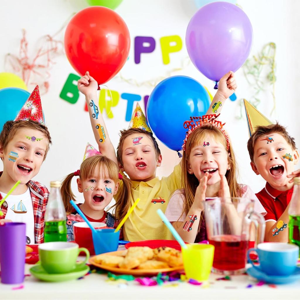 279pcs Cars and Trucks Stickers, Engineering Vehicle Decals, Kids Transportation Construction Truck Stickers for Toddler Boys and Girls Gifts,