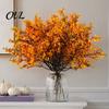 Autumn Style Artificial Floral Decor Fall Flowers for Indoor Outdoor Decor, Weatherproof Outdoors Arrangements with Flexible Stems Home Office