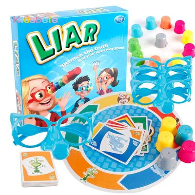 Popular Desktop Educational Toy Multiplayer Funny Growing Long Nose Classic LIAR Interactive Family Party Game For Children Kids