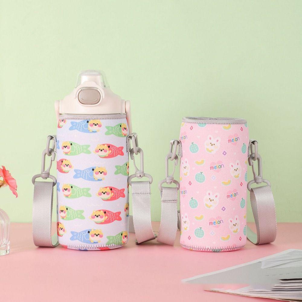With Strap for Cile 950/1200ml Vacuum Cup Sleeve Water Bottle Case Water Bottle Cover Cup Sleeve