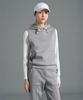BEANPOLE GOLF Women'S Jersey Hooded Vest Grey