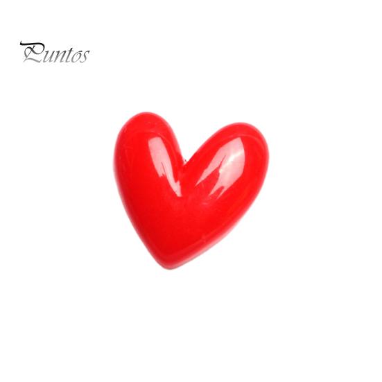 Red Heart Shape Brooch Wedding Party Jewelry Brooch Pin Women Lovers Gift Resin Love Pin Christmas New Year Gift
