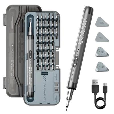 IXP Electric Precision Precision Screwdriver 3 Cordless with for and Precision Instrument DIY Repair Tool Disassembly and Storage Case Included