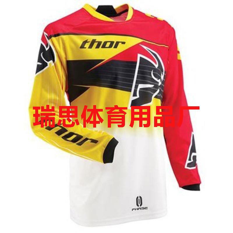 Sommer langärmeliger Radanzug Mountainbike TLD Downhill-Anzug Offroad-Motorradanzug T-Shirt Renn-Sweatshirt