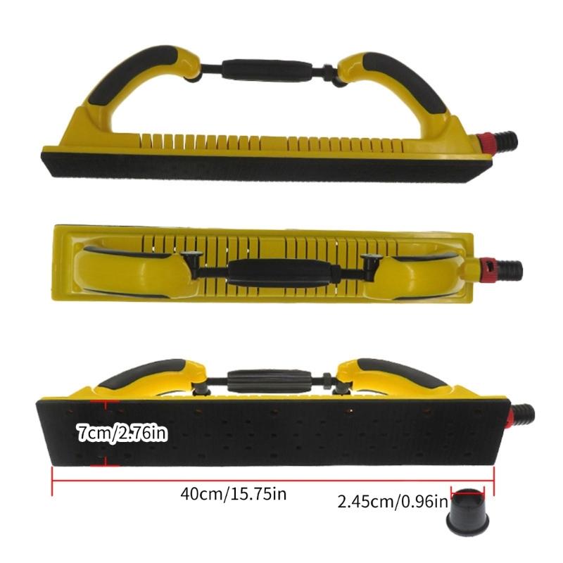 Multipurpose Manual Sandings Tool Home Accessories for Drywall Hand Sander with Comfortable Grip and Portable Designs