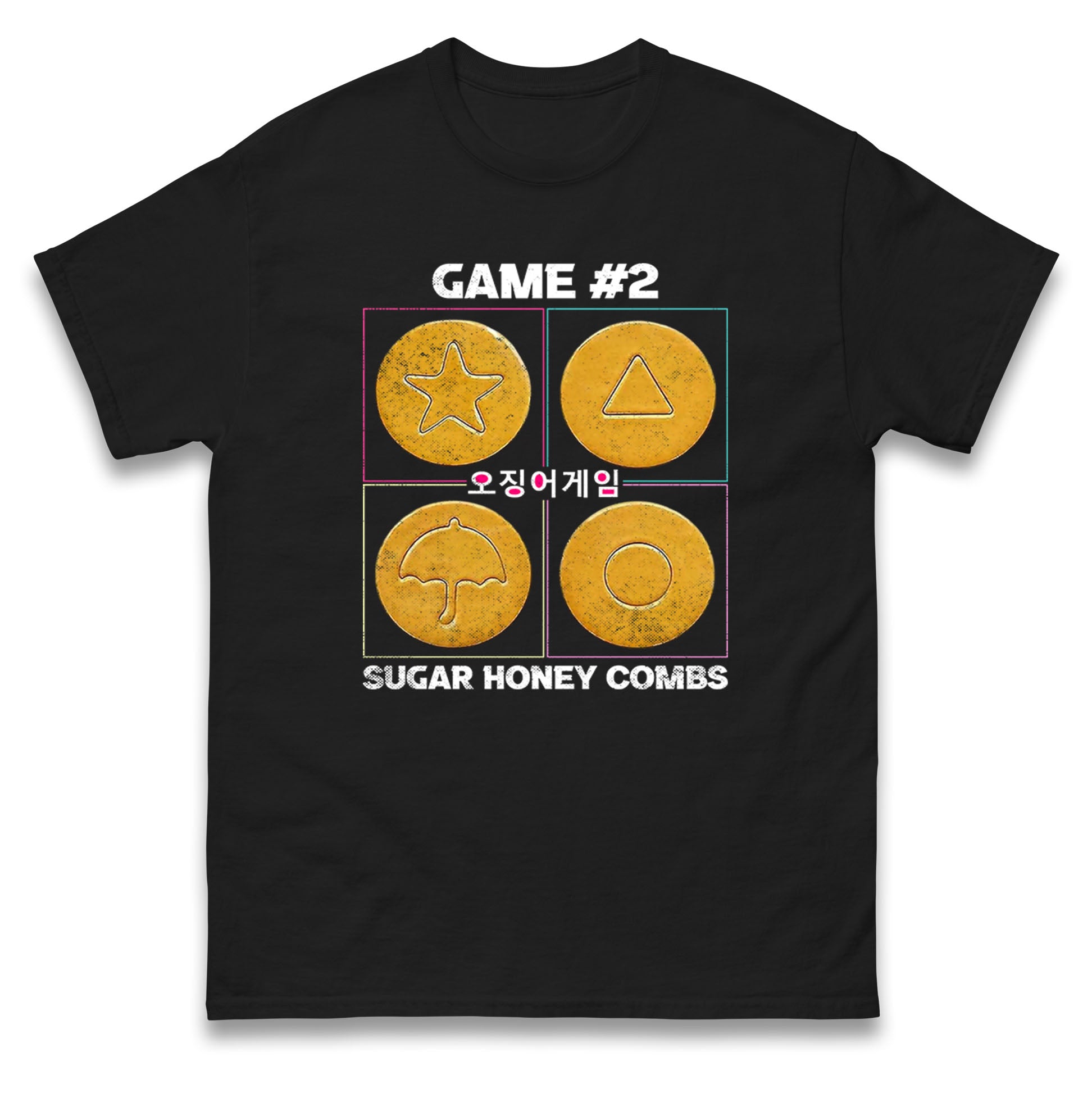 Squid Game 2 Sugar Honeycombs Mens T Shirt Womens Tops Tees 3XL