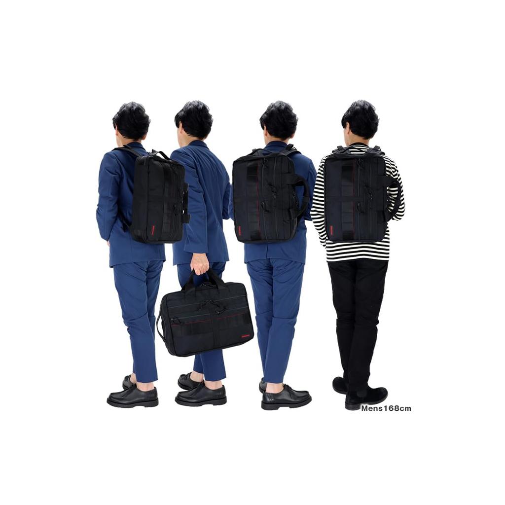 BRIEFING A4 2WAY LINER MW GEN 2 Backpack Briefcase Cordura Eco Air Business Bag (BlackBLK)