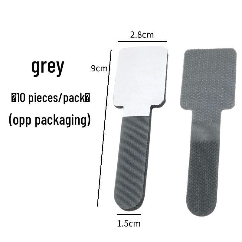 Self-Adhesive Hook & Loop Cable Ties for Cord Management