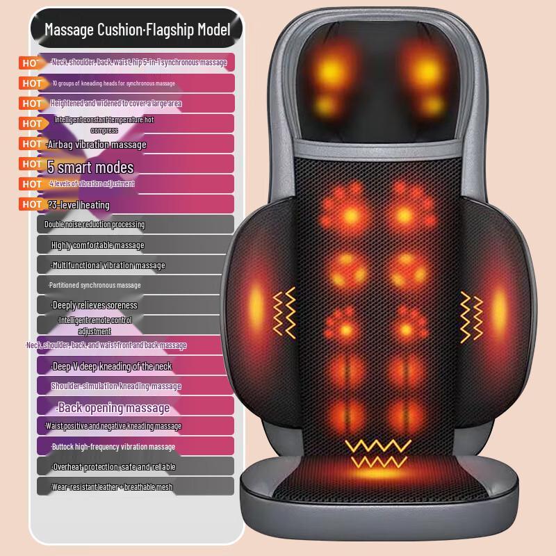 Full Body Kneading Massage Cushion