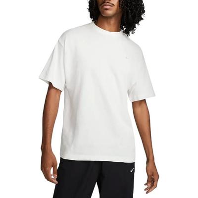 T Shirts Men's White Crew Neck Moderate Straight Fit CV0559-030