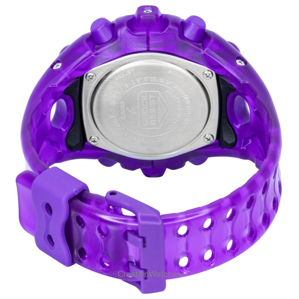 Casio G-Shock Correa de Resina Analógico Digital Esfera Morada Cuarzo GA-V01SKE-6A 200M Reloj para Hombre