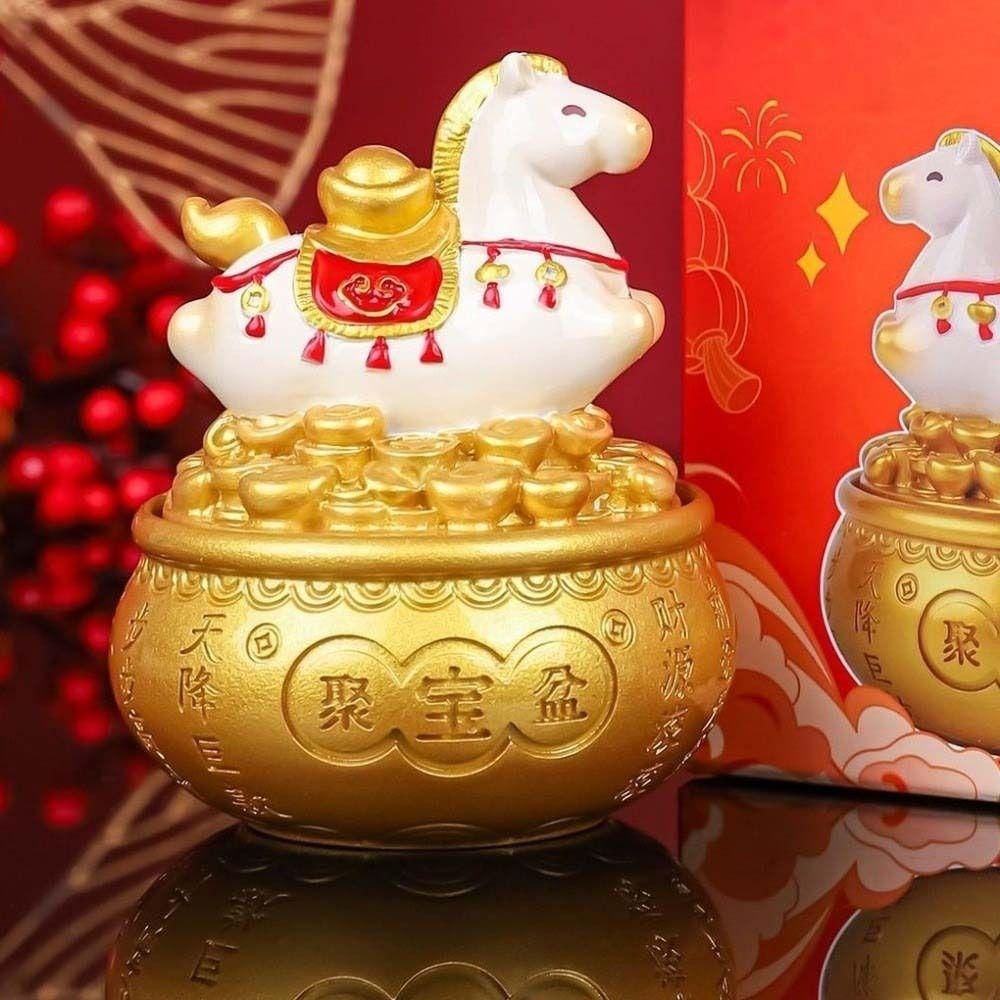 Chinese Style Zodiac Horse Figurines Table Decoration Horse Figures Ornament  Table Desk