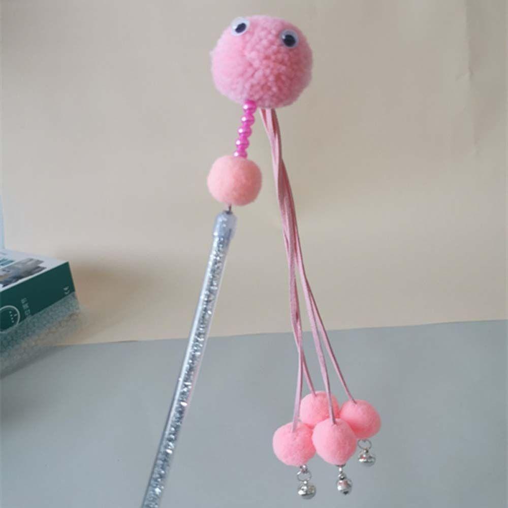 Training Indoor Play Cat Teaser Wand Kitten Pet Supplies Cat Toy Cats Teasing Stick Kitten Rod Wand