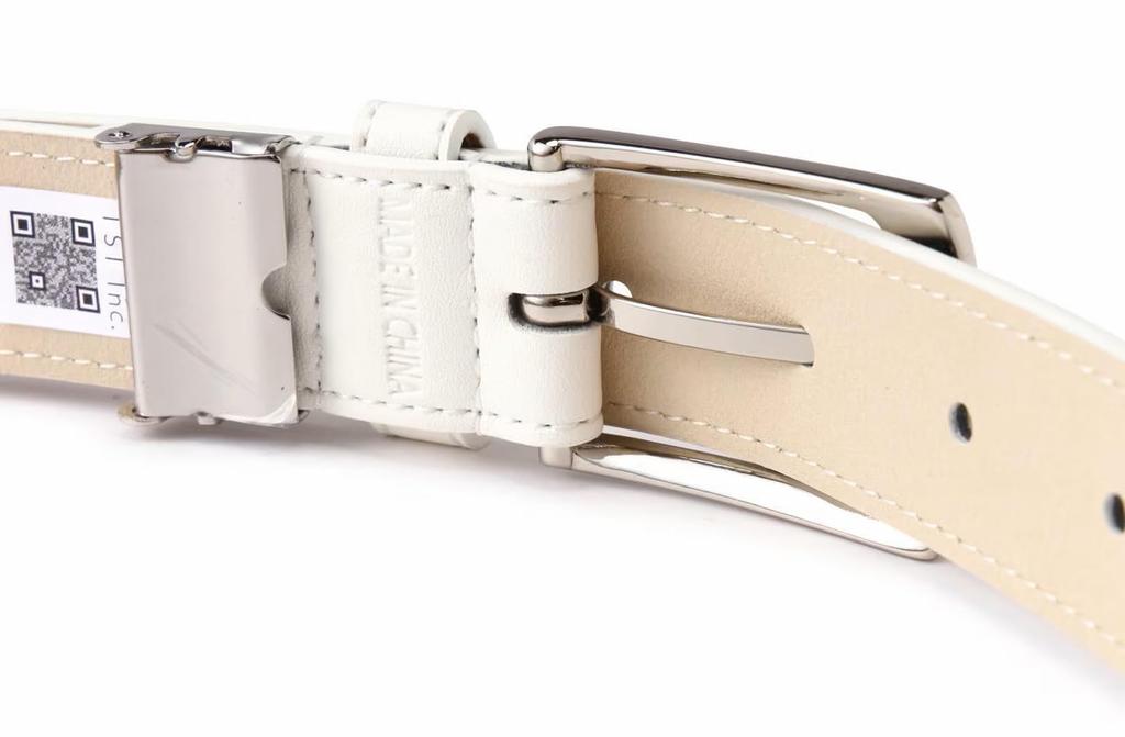 Gürtel Golf FR [Pin Bekleidung] Damen (Dreifarbiges Muster) / / 622-4282800 030_Weiß