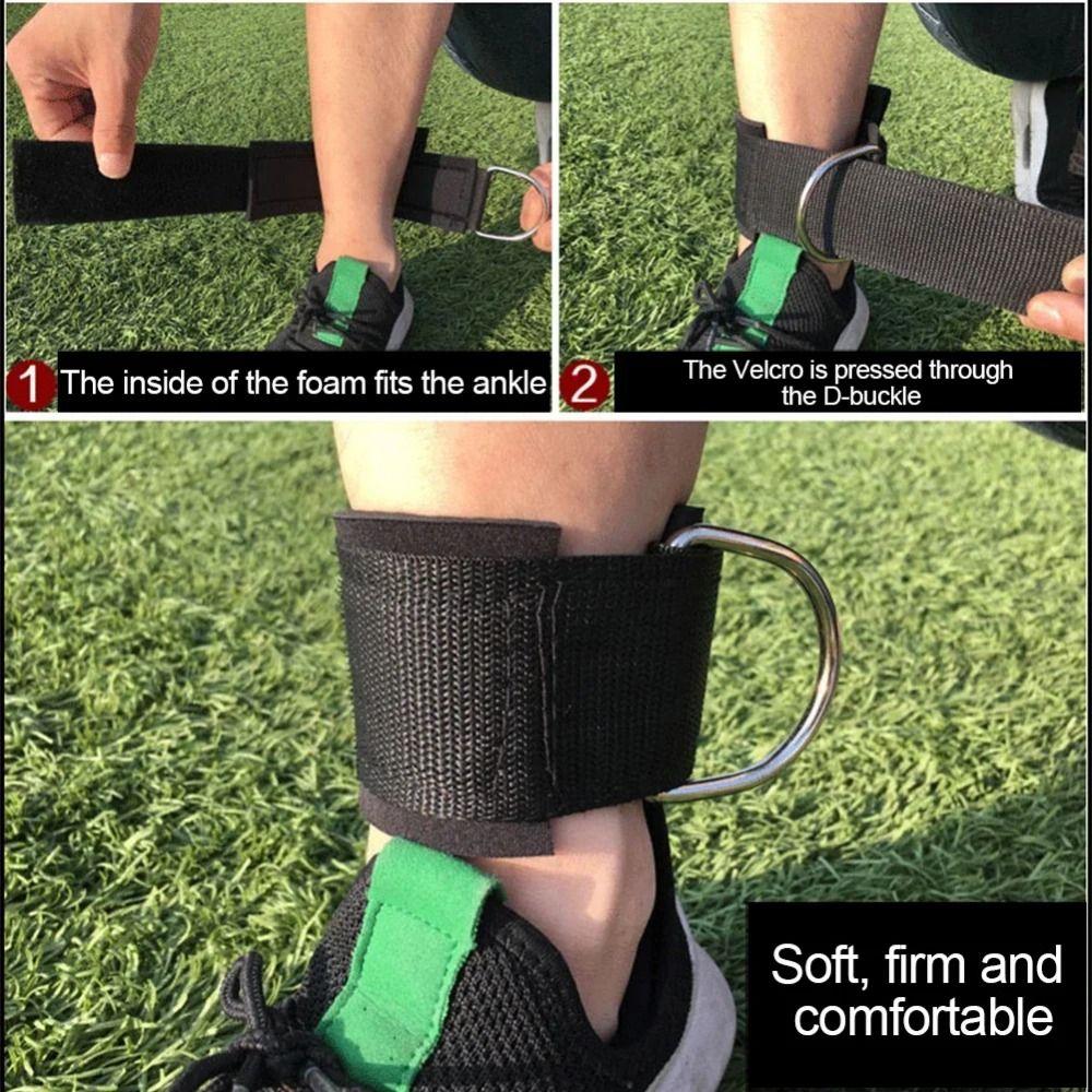 Elastic Resistance Bands Thicken Ankle Pull Rope Multi-Purpose Elastic Training Band Ankle