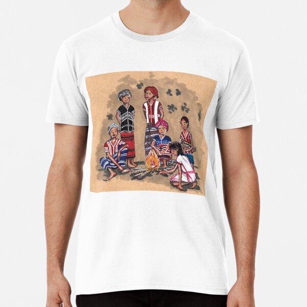 Winter Morning in Karen village T-Shirt XXXXL