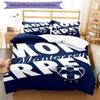 C.F.Monterrey Football Crest Art Printed Pattern Duvet Cover Set – includes 1 duvet cover and 2 matching pillowcases Bedroom decor Christmas gifts