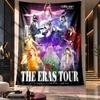 Wall Hanging Tapestry,Taylor Swift Printed Fabric Backdrop For Dorm Room Party Decoration