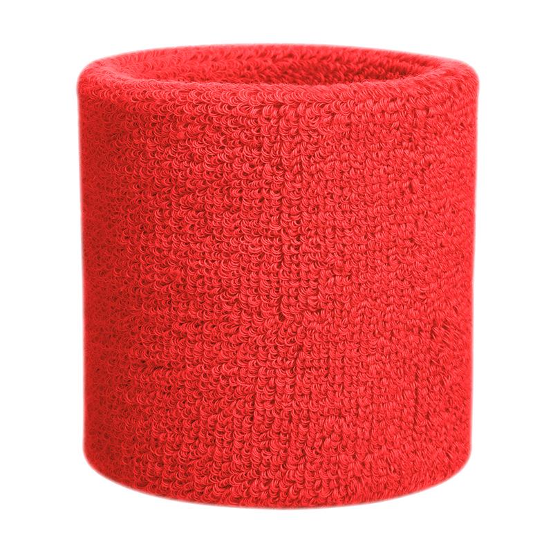 Wrist Support Sweatband with Sweat-Absorbent Cotton - Unisex Elastic Fitness Wristband