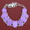 Purpurit halsband handgjort halsband ädelstenssmycken 925 sterlingsilver halsband justerbar kedja halsband presenter till mor silversmycken