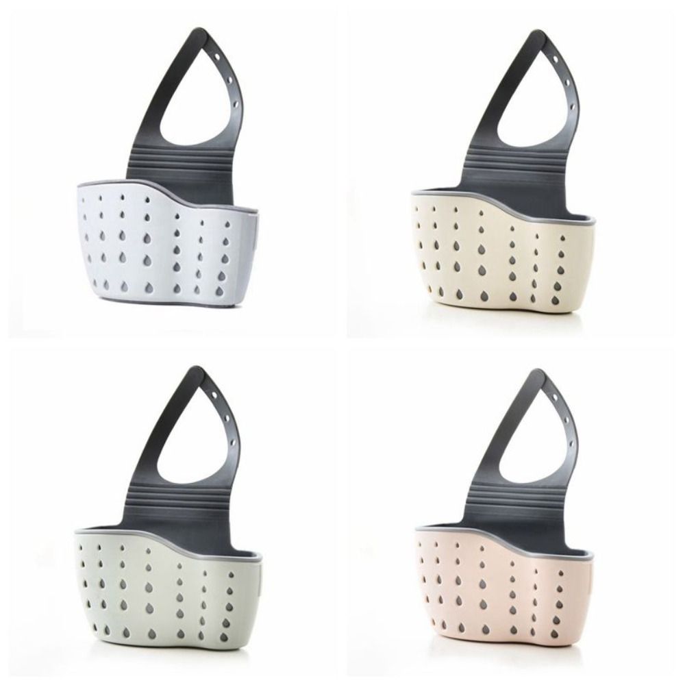 Soap Sponge Shelf Hanging Drain Basket Space Saving Kitchen Storage Basket Kitchen Holder Home