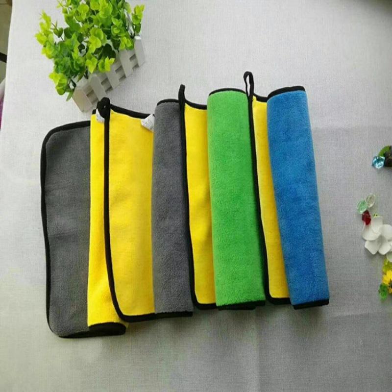 Quick Dry Absorbent Cleaning Cloth Oil Resistant Dish Towel Fishing Towel Car Wiping Rag Household Kitchen Cleaning Fabric