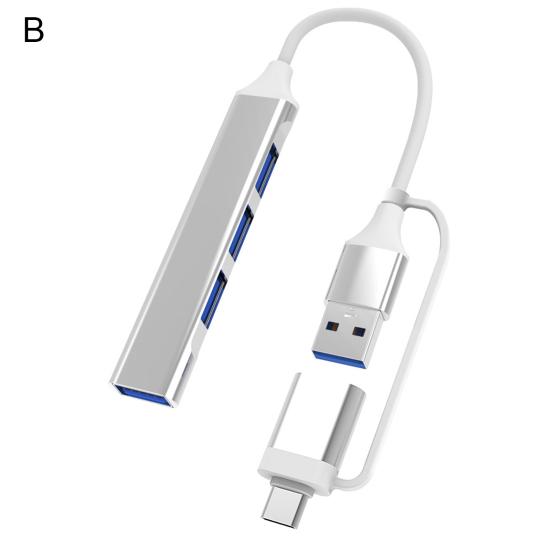 Bağlantı İstasyonu Sürücüsüz Geniş Uyumluluk Hafif Bilgisayar Hub'ı 5 Gbps USB'den USB'ye Bağlantı İstasyonu Ayırıcı Hub Bilgisayar Aksesuarları