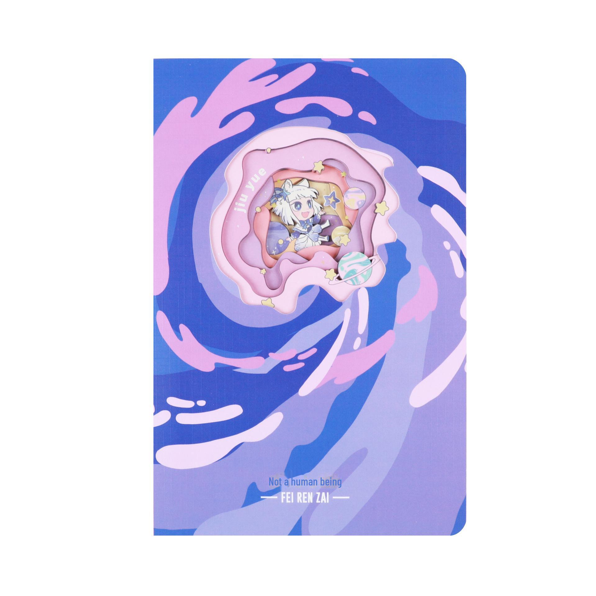 

Feirenzai 3D Бумажная Скульптура Мультфильм Штамп Книга