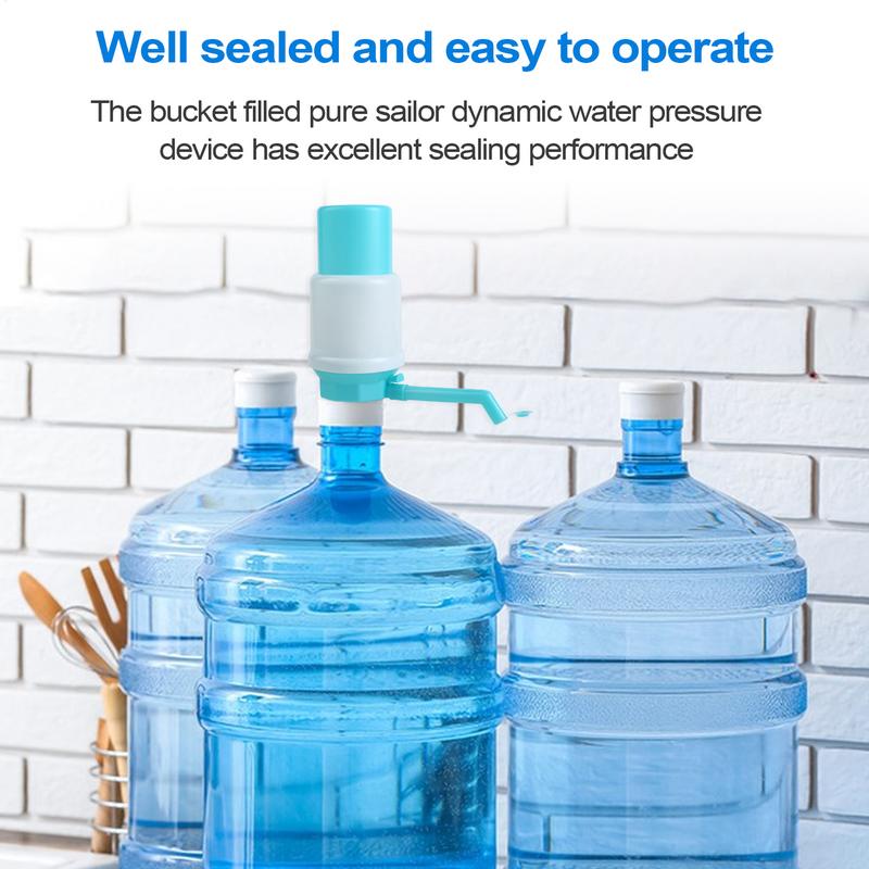 Water Gallon Dispenser Manual Water Pump Leakproof Bottle Water Dispenser Pump System Protective Spout Cover Adjustable Tube