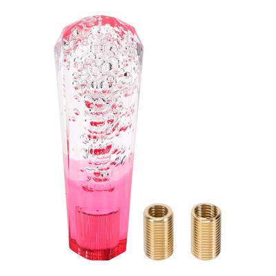 HOPESPANNER Diamond 2 Tone Cristal Shift Knob Gear Shifter Knob Acrylic Stick Shifter Lever