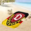 BFC Legacy Print Strandtuch, Großes Weiches Schnelltrocknendes Handtuch für Strand Camping Schwimmen