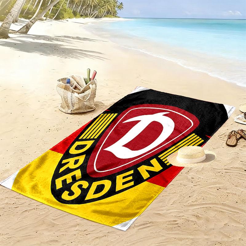 BFC Legacy Print Strandtuch, Großes Weiches Schnelltrocknendes Handtuch für Strand Camping Schwimmen