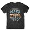 Make Yourself A Priority T-Shirt. 100% Cotton Premium Tee NEW
