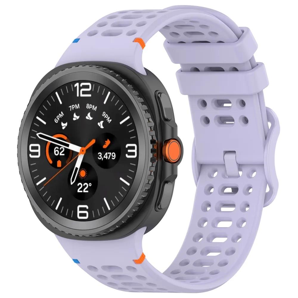 Offizielles Silikonarmband für Samsung Galaxy Watch 8 40mm/44mm Uhrenarmband Verstellbares Armband Galaxy Watch 8 Classic Zubehör