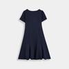 IEF Petite French Elegant Slimming Summer Long Dress