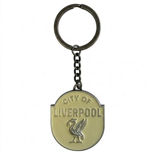 Rock Off City Of Liverpool Emblem Keyring
