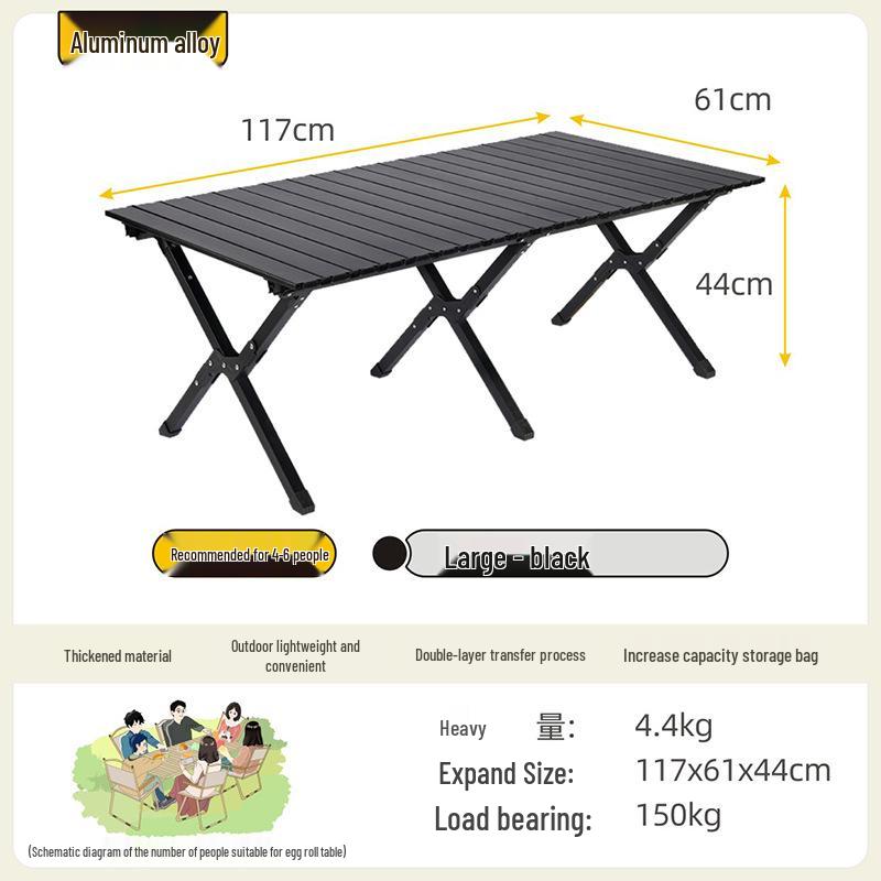 Ultralight Aluminum Folding Kermit Chair with Table for Outdoor Camping and Leisure Travel