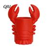 Eye-catching Desk Decor Lobster Pen Holder, Halloween Funny Sea Animal Pencil Stand, Creative Multifunctional Cup Organizer for Brushes Makeup Tools,