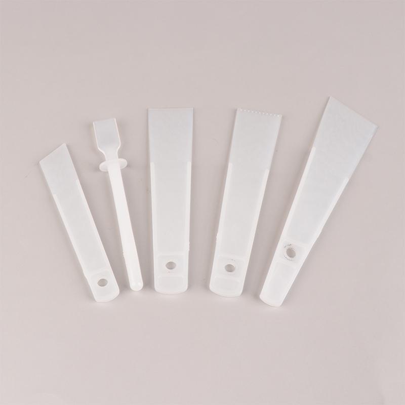Hot Sale 5 PCS 15/30/40mm Leather Scraper Gumming Board DIY Handmade Leather Tools PP Practical Gluing Leather Accessories