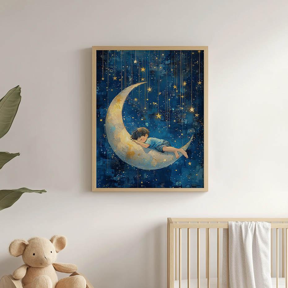 Poster Dreamy Harmony Poster Dreamy Harmony, 40X50 Cm, Black Aluminum Frame, 230 Gsm Matte Paper