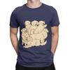 Cute Golden Retrievers Dogs Cartoon Illustration Novelty 100 Cotton Tshirt Gloden Retirever Tees Tops For Unisex