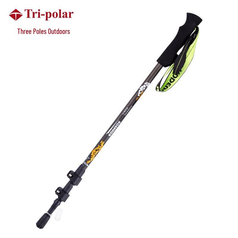 Tri-polar TP3911 Carbon Fiber Folding Trekking Pole
