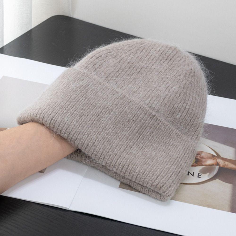 Căciulă Tip Beanie Culoare Bomboană, Rezistentă la Vânt, Pălărie Pulover, Pălărie Baotou la Modă