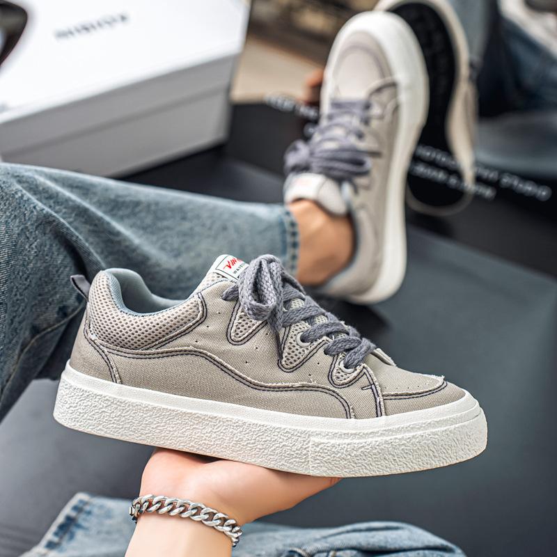 Men's shoes trendy canvas shoes Guochao brand youth shoes new spring and autumn trendy shoes casual student board shoes