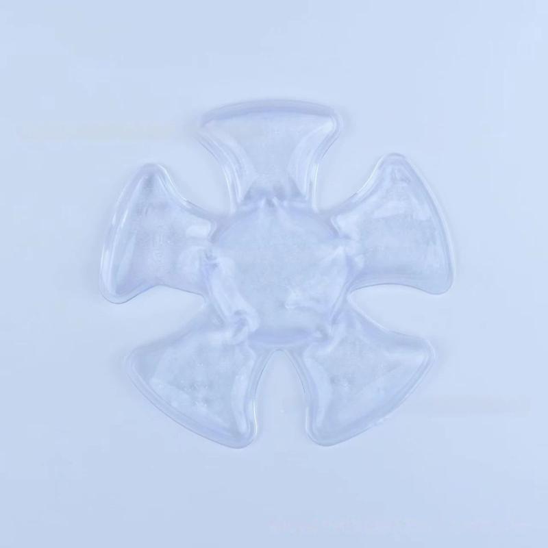 Reusable Snowflake Gel Ice Pack With Soft Durable Cold Relief For Skincare, Injury Recovery & Daily Use